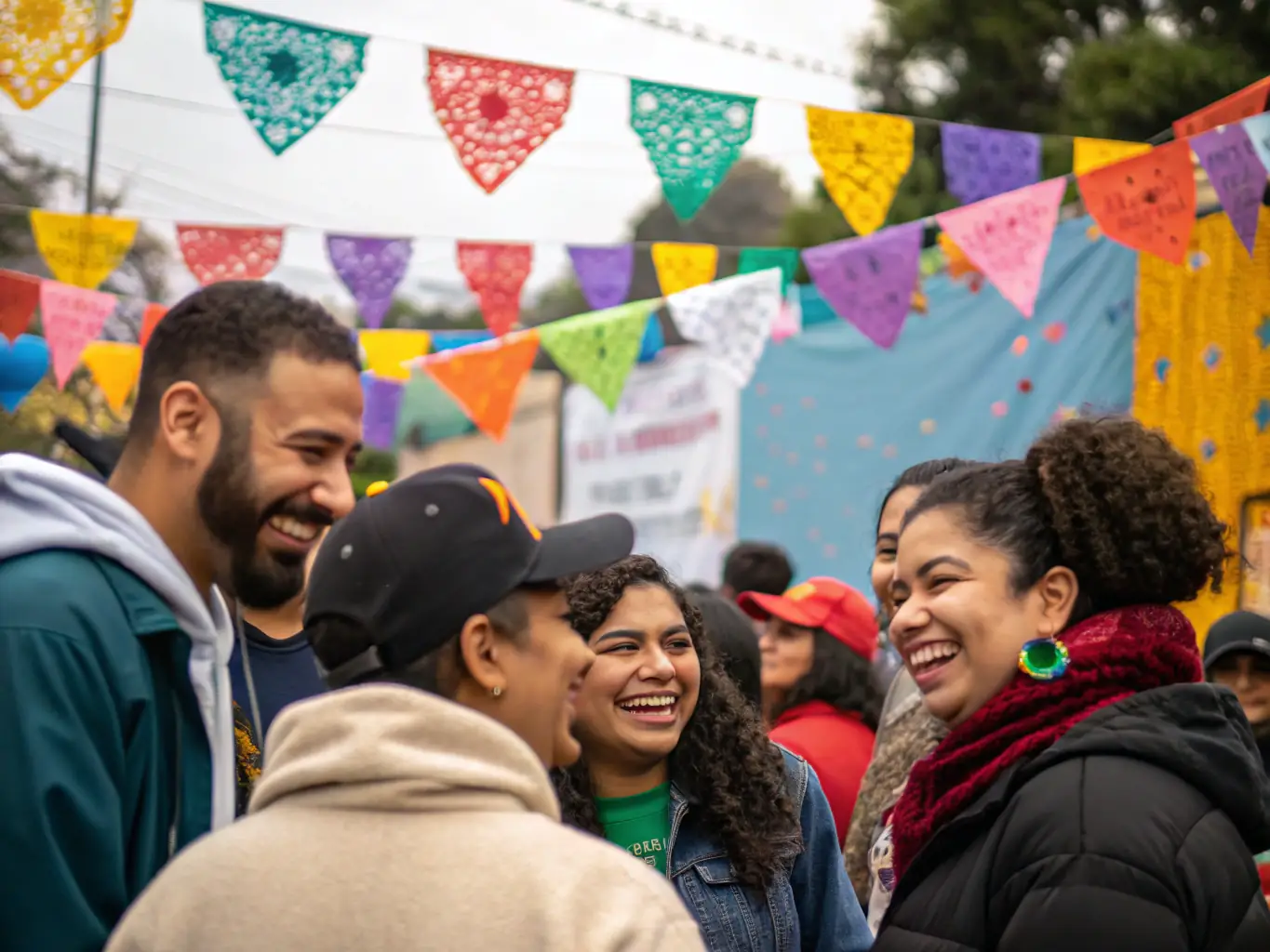 A photograph of a SOFCO community event, showing diverse members of the community participating in a workshop or activity, emphasizing inclusivity and engagement.